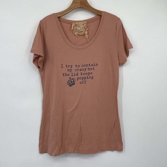 gypsy South Atlanta woman's graphic T-shirt scoop neck size large short sleeve - Picture 2 of 5